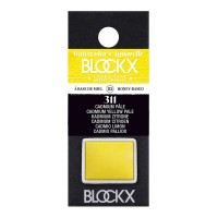 BLOCKX Watercolour Half Pan S3 311 Pale Cadmium Yellow